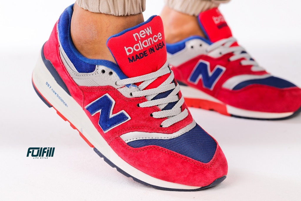 New Balance 997 USA Blue Red FulFill